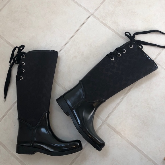 Coach Rain Boots